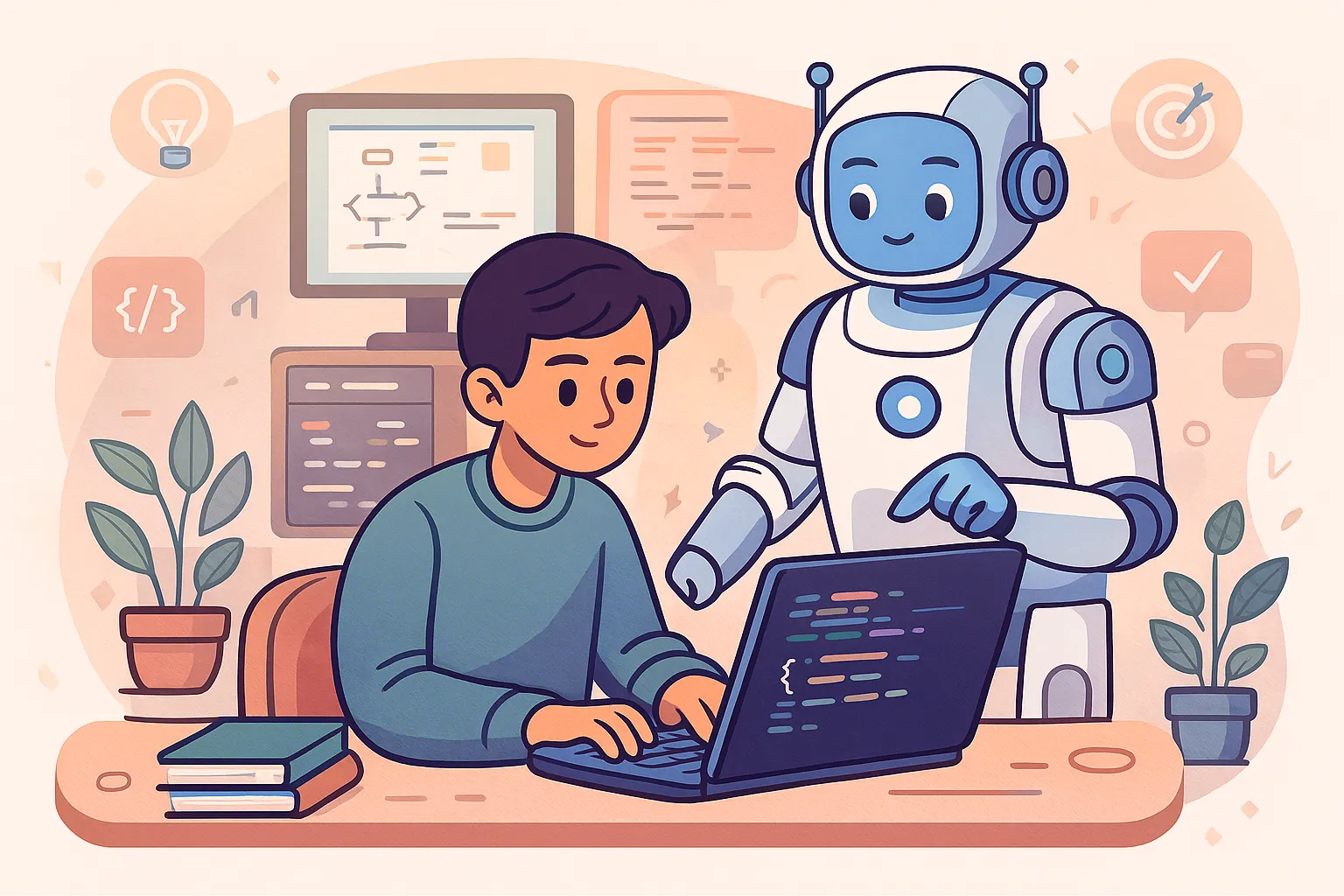 Comment l’IA aide les programmeurs débutants à progresser rapidement