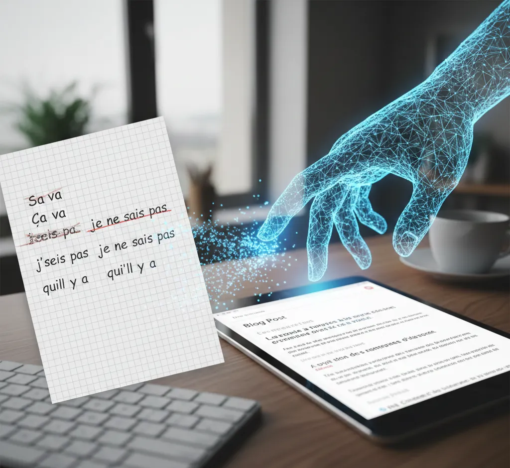 Comment l’IA révolutionne la correction automatique des erreurs phonétiques