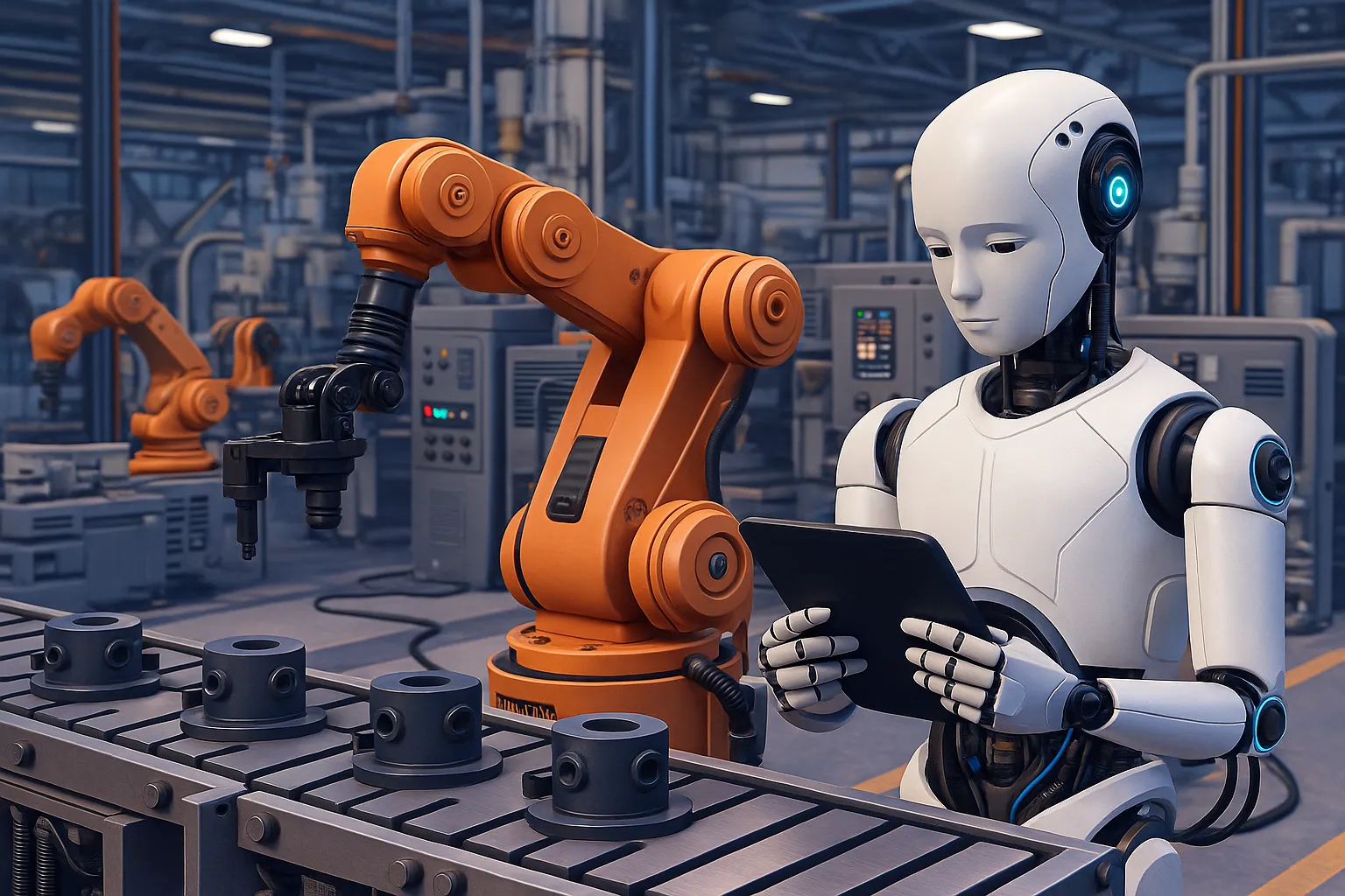 Comment l’IA révolutionne l’industrie manufacturière : vers une production intelligente et durable