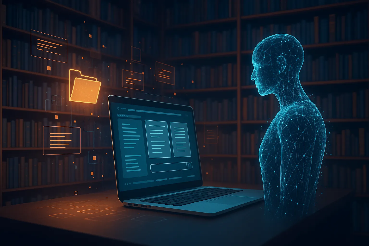 Comment l’IA transforme l’organisation des bibliothèques numériques