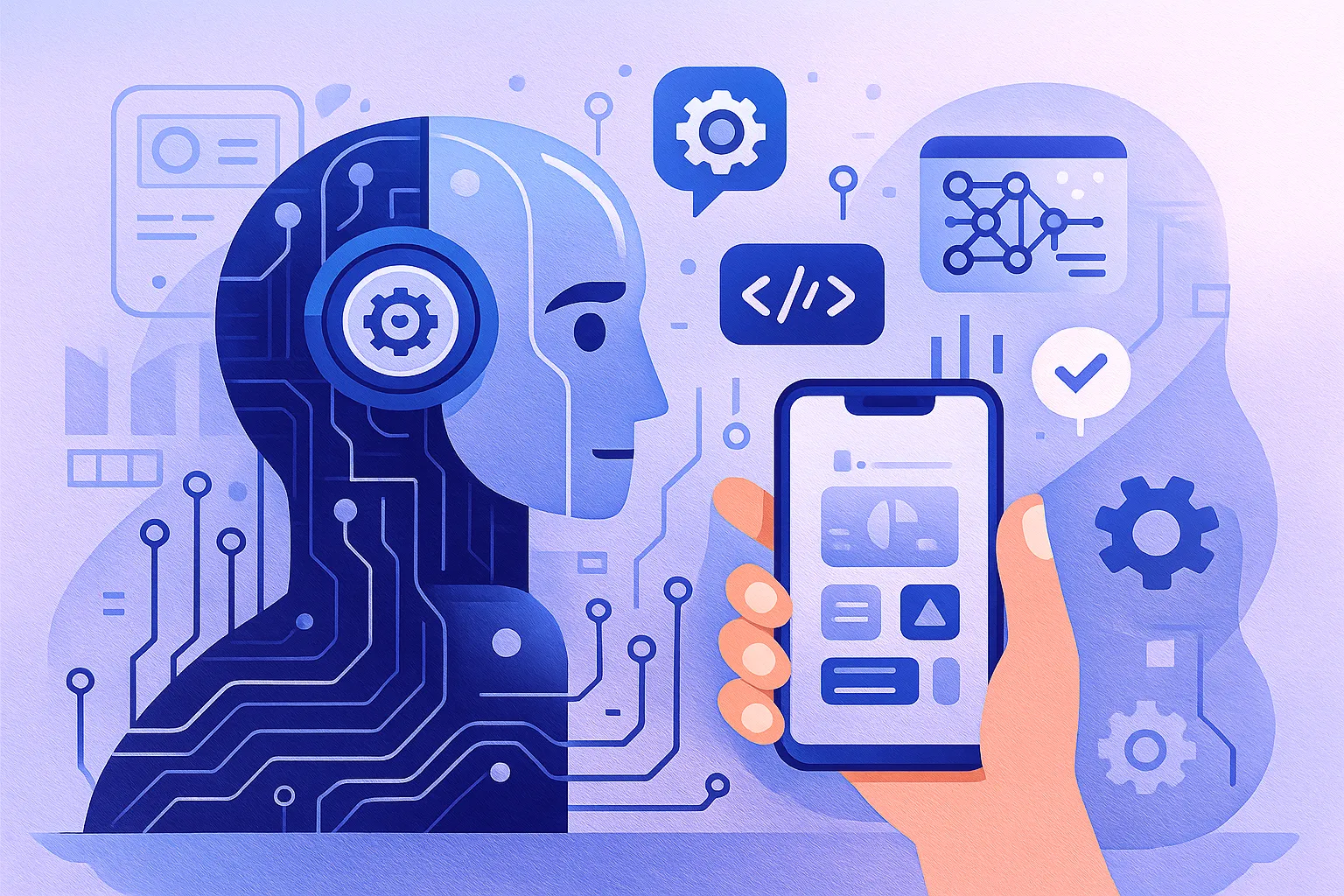 Comment l’Intelligence Artificielle Révolutionne la Création d’Applications Mobiles