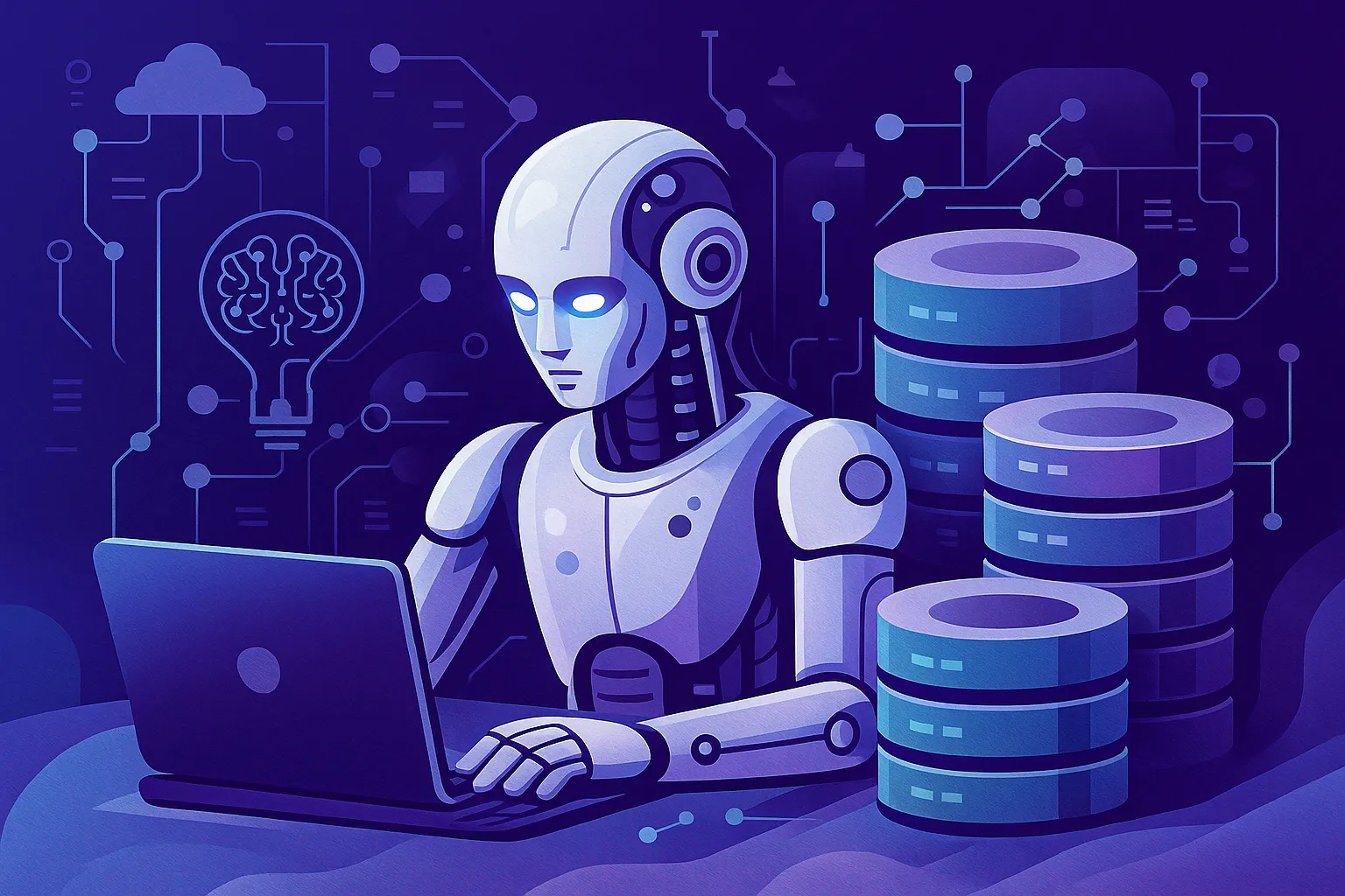 Comment l’intelligence artificielle révolutionne la création et la gestion des bases de données