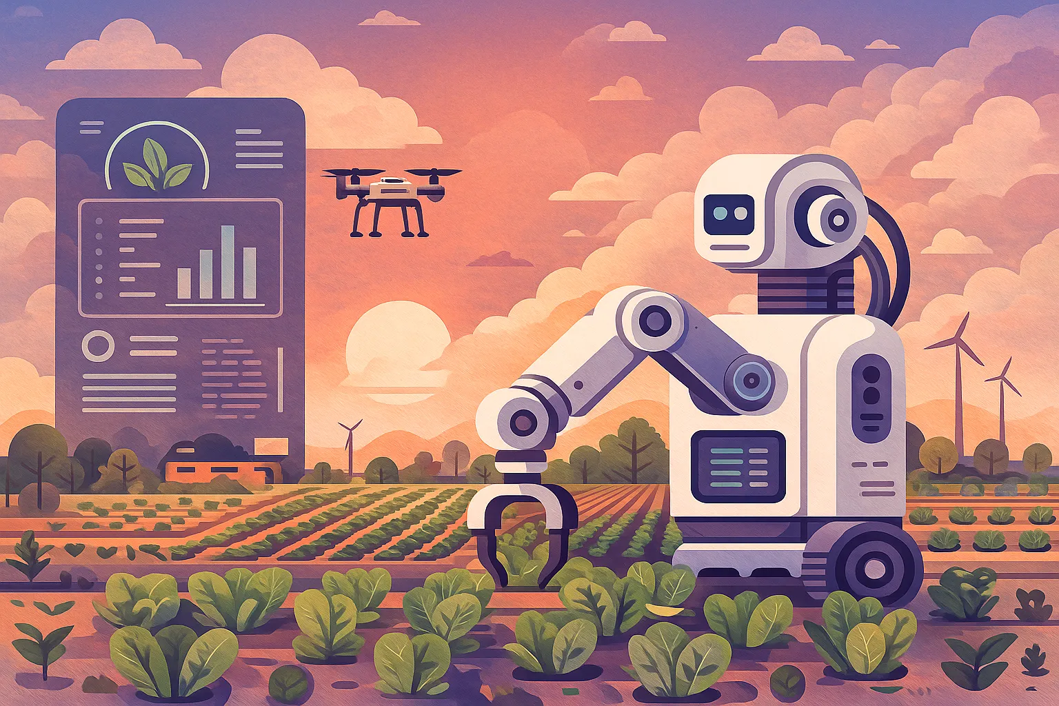 Comment l’intelligence artificielle révolutionne la production alimentaire