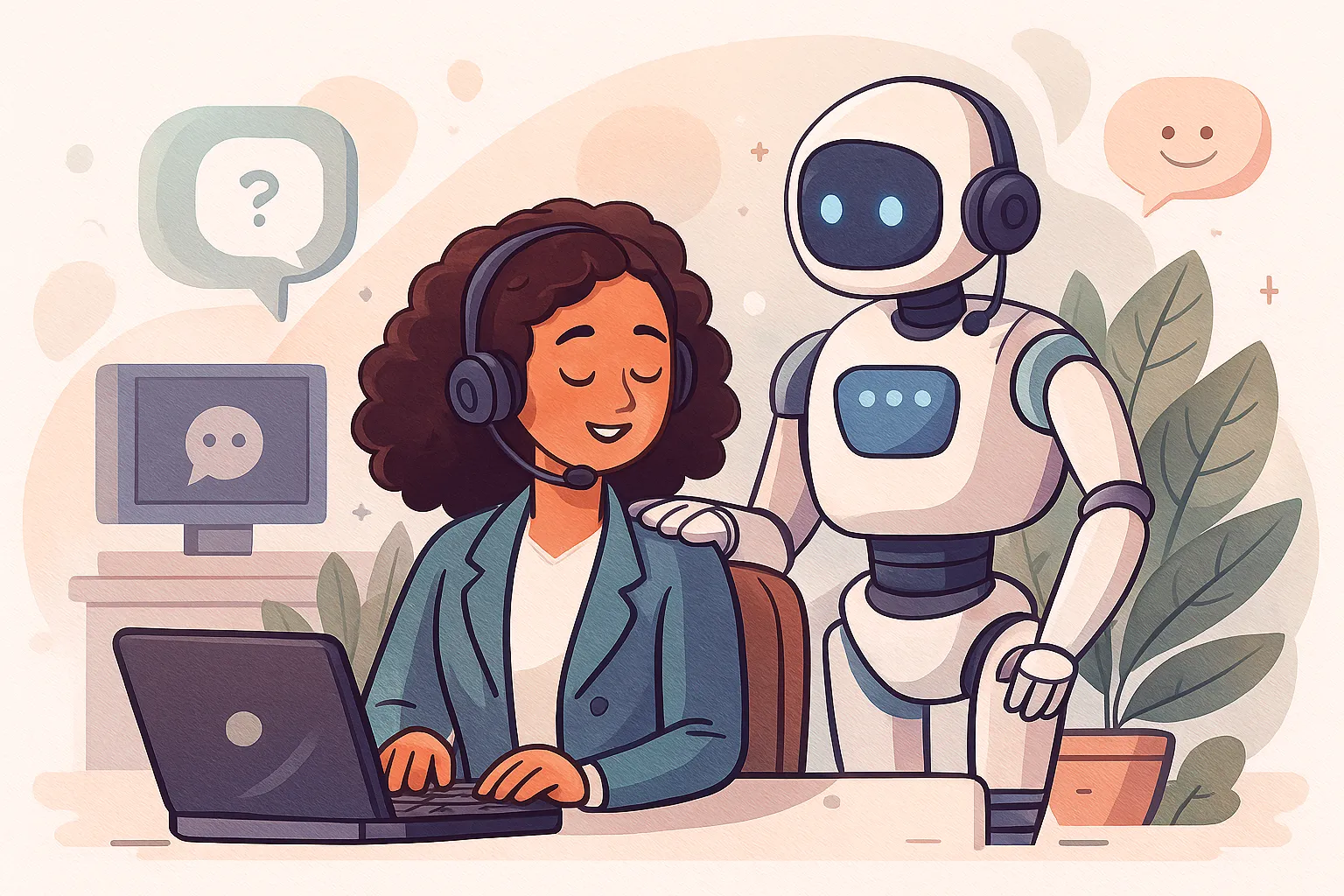Comment l’Intelligence Artificielle Révolutionne le Service Client