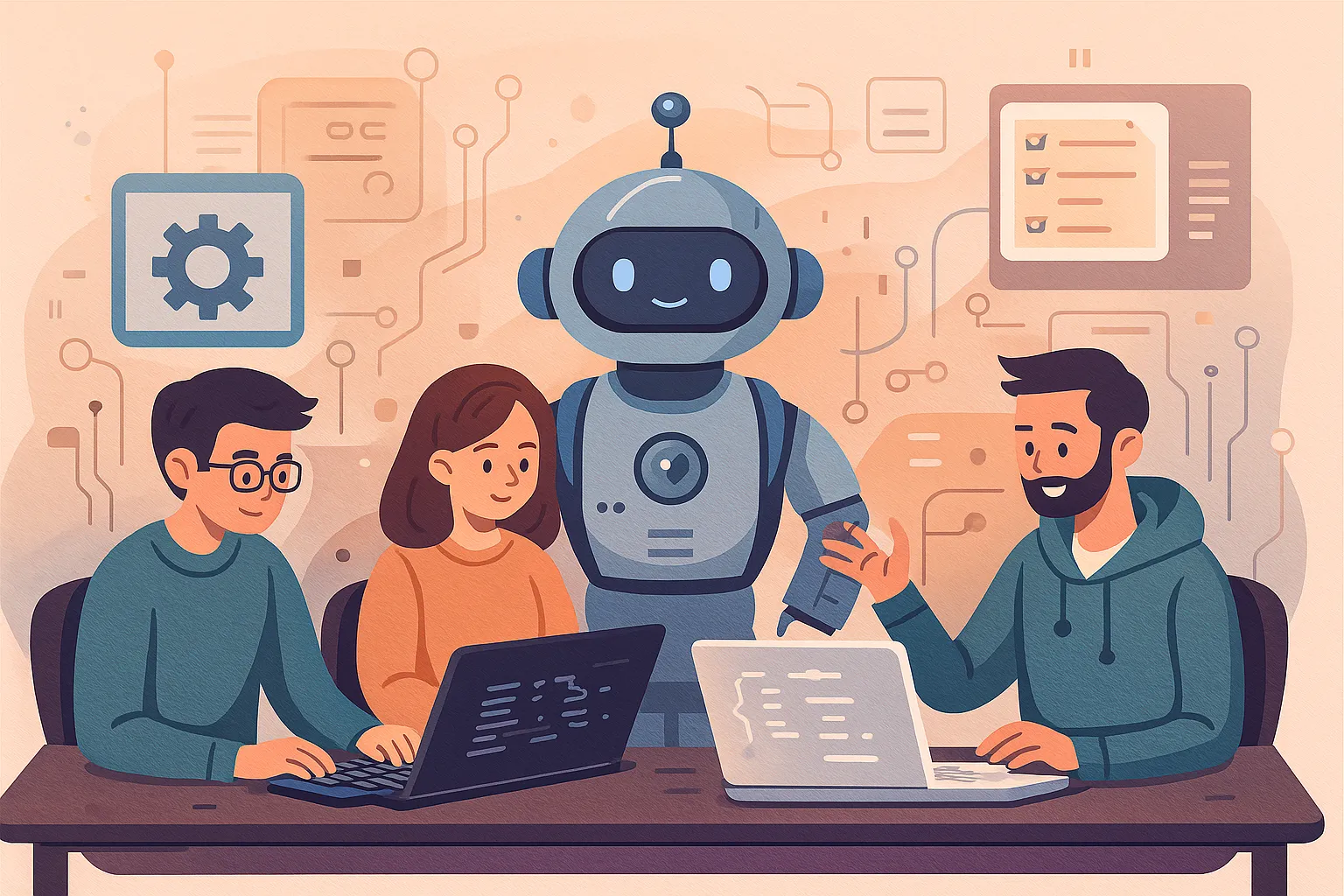 Comment l’Intelligence Artificielle Révolutionne le Travail des Équipes de Programmation