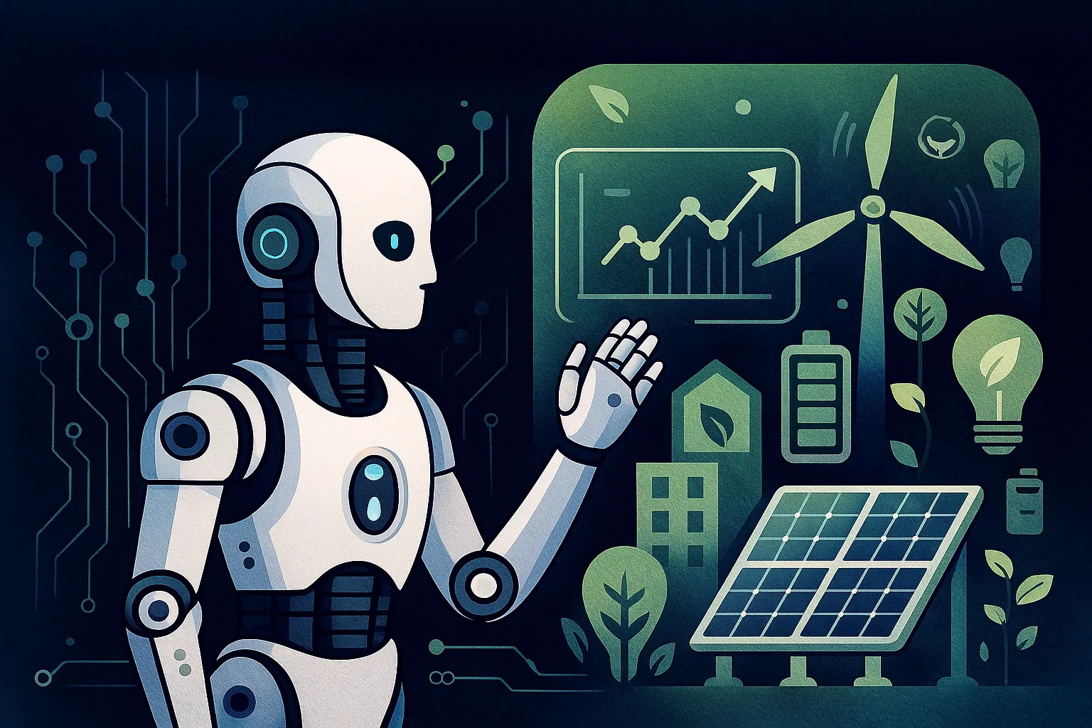 Comment l’Intelligence Artificielle révolutionne l’efficacité énergétique