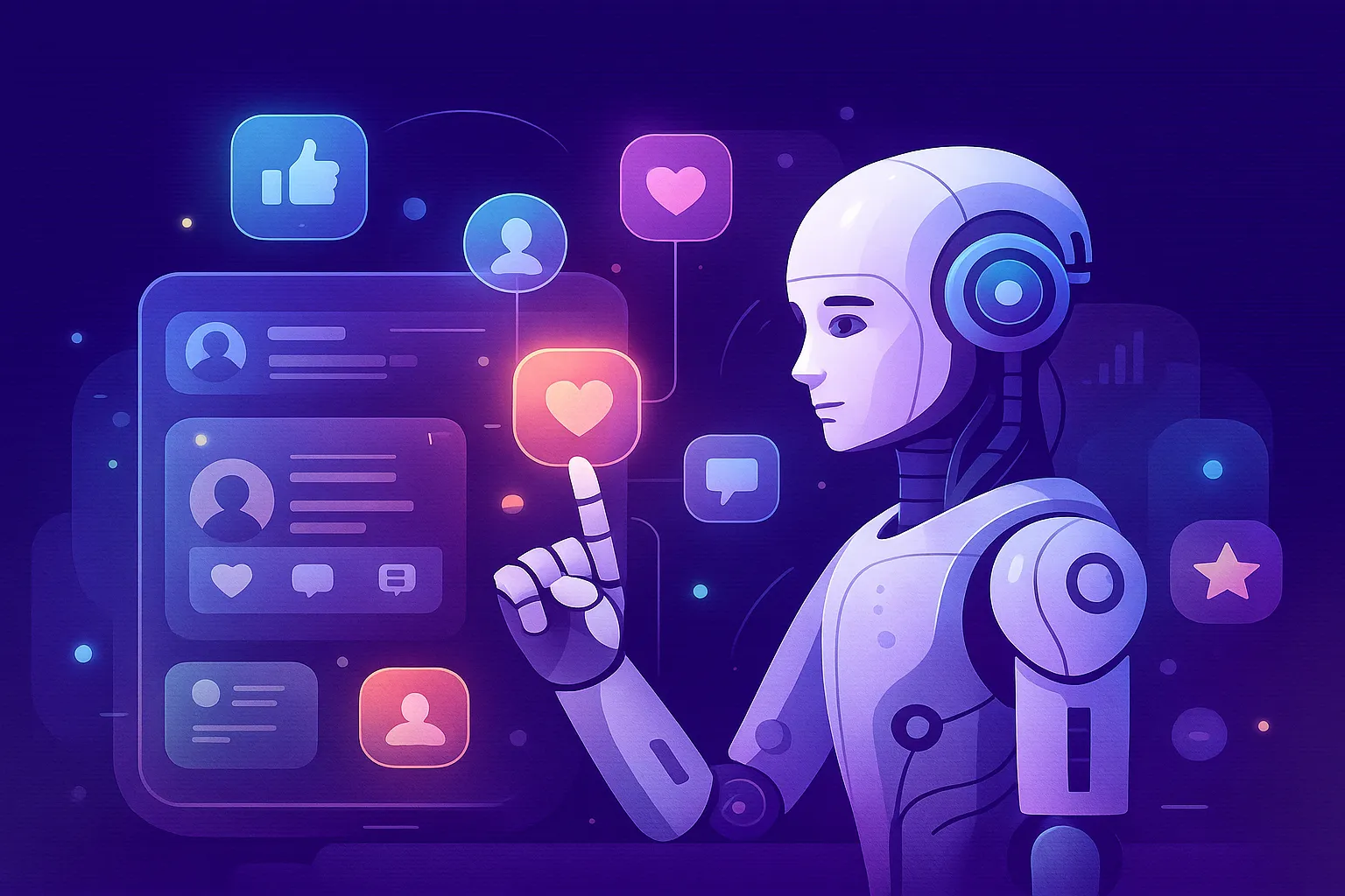 Comment l’intelligence artificielle révolutionne les réseaux sociaux en 2025