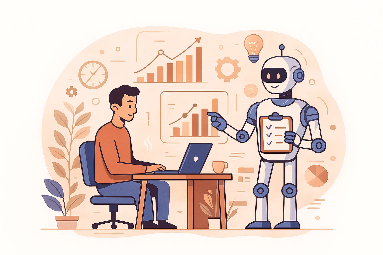 Comment l’intelligence artificielle transforme la productivité au travail