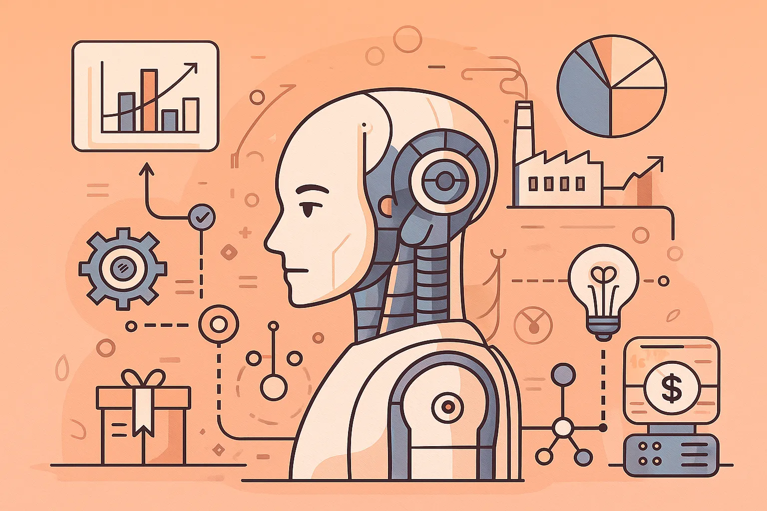Comment l’intelligence artificielle transforme les modèles économiques modernes