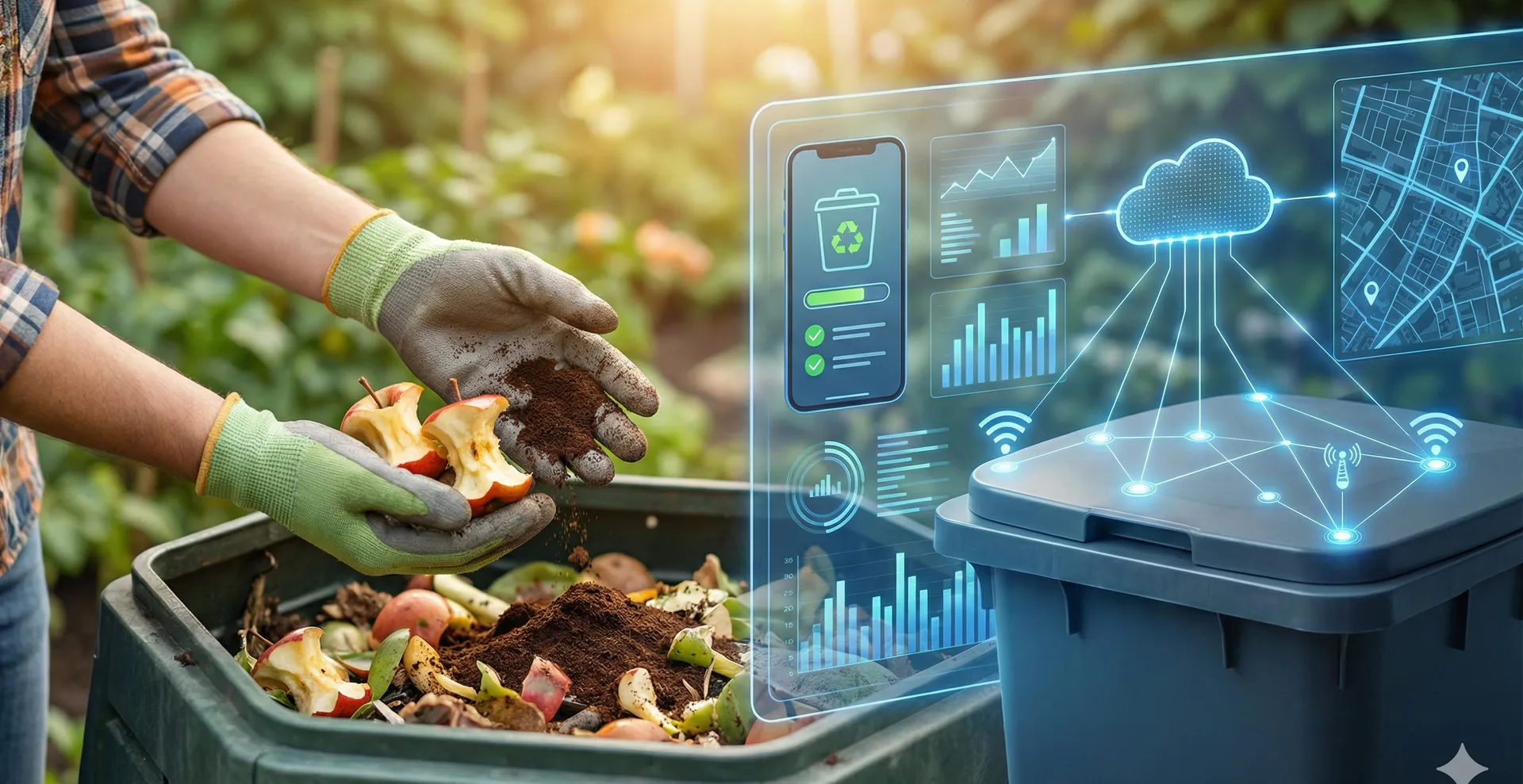 Comment l’intelligence artificielle transforme nos habitudes de compostage