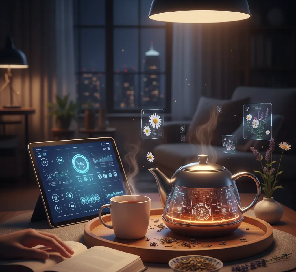 Comment l’intelligence artificielle transforme nos habitudes du thé du soir