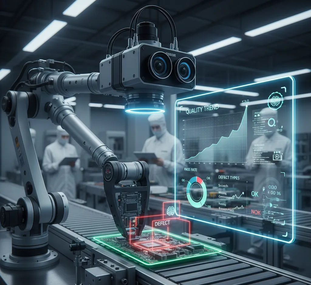 Détection de défauts par imagerie IA : comment l’industrie passe au contrôle qualité 4.0