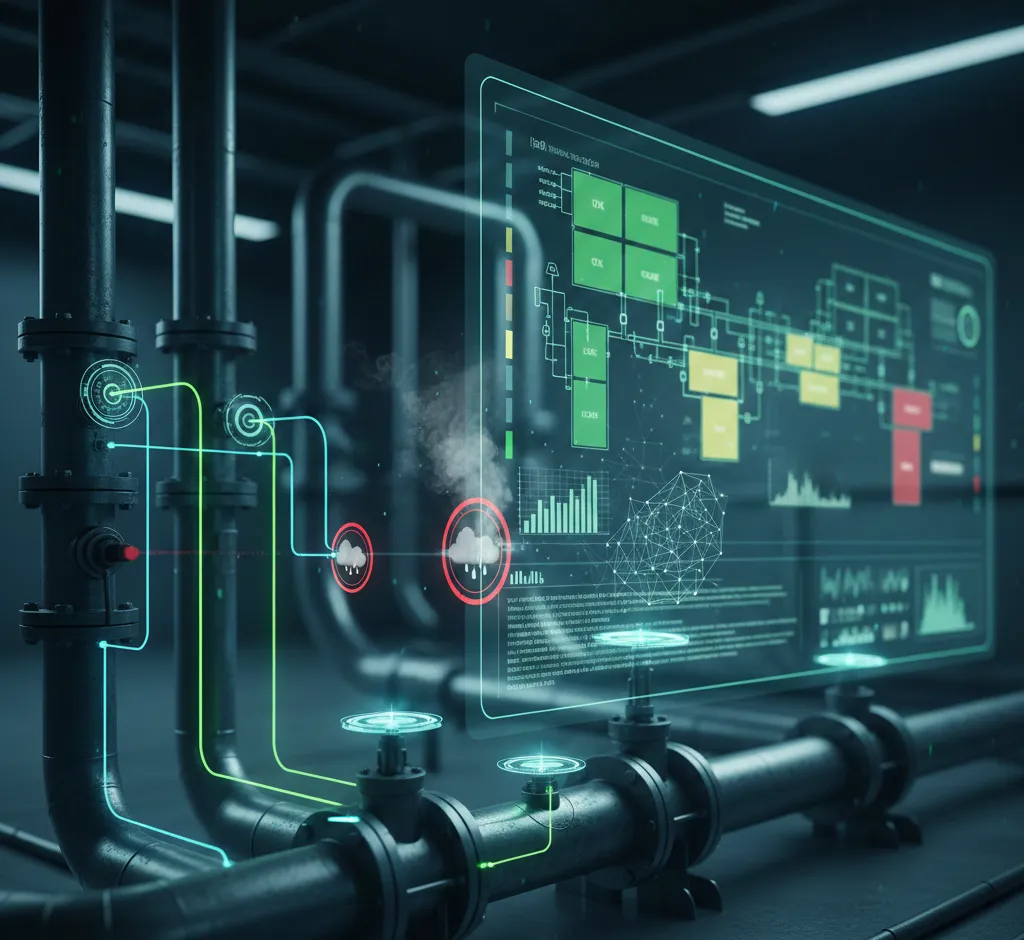 Détection de fuites par capteurs IA : la nouvelle ère de la maintenance prédictive
