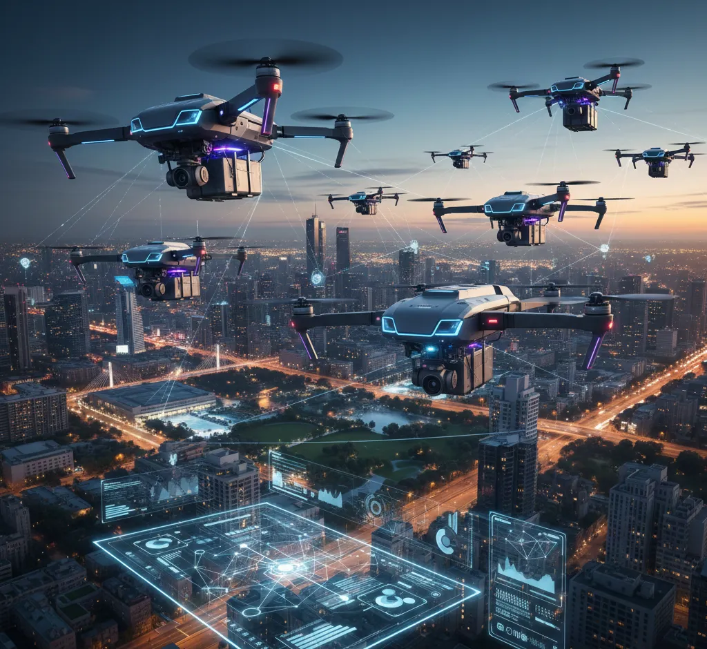 Drones autonomes et réseaux d’IA : la nouvelle révolution aérienne