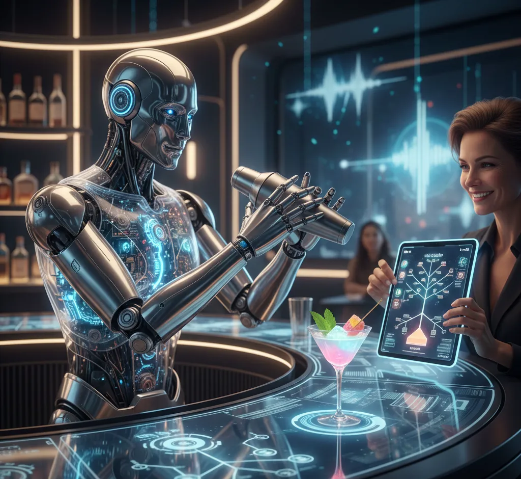Génération de cocktails intelligents personnalisés : quand l’IA rencontre le shaker