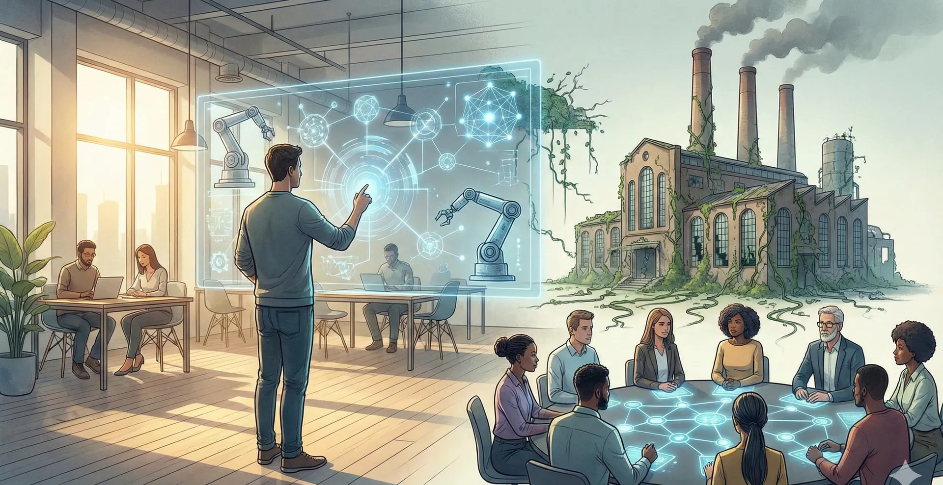 La fin du salariat : comment l’intelligence surhumaine réinvente le travail