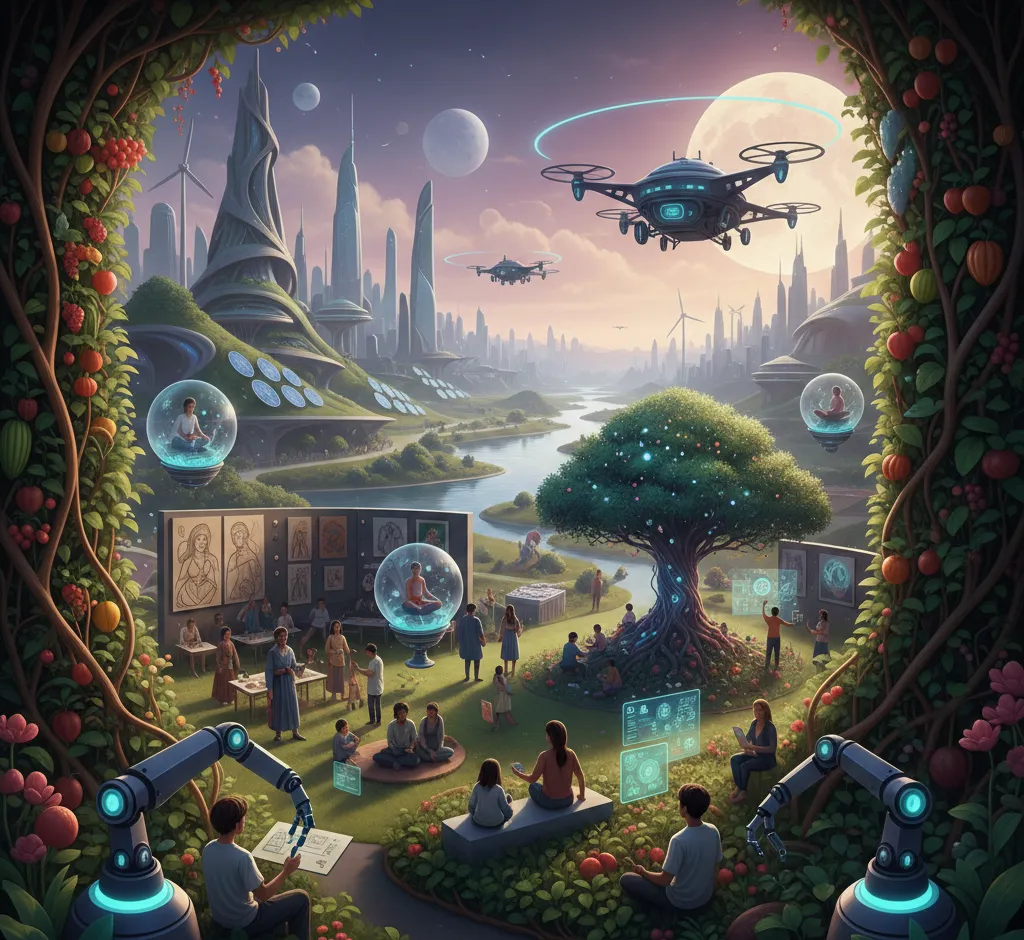 L’ère post-travail : comment l’abondance artificielle redéfinit notre avenir