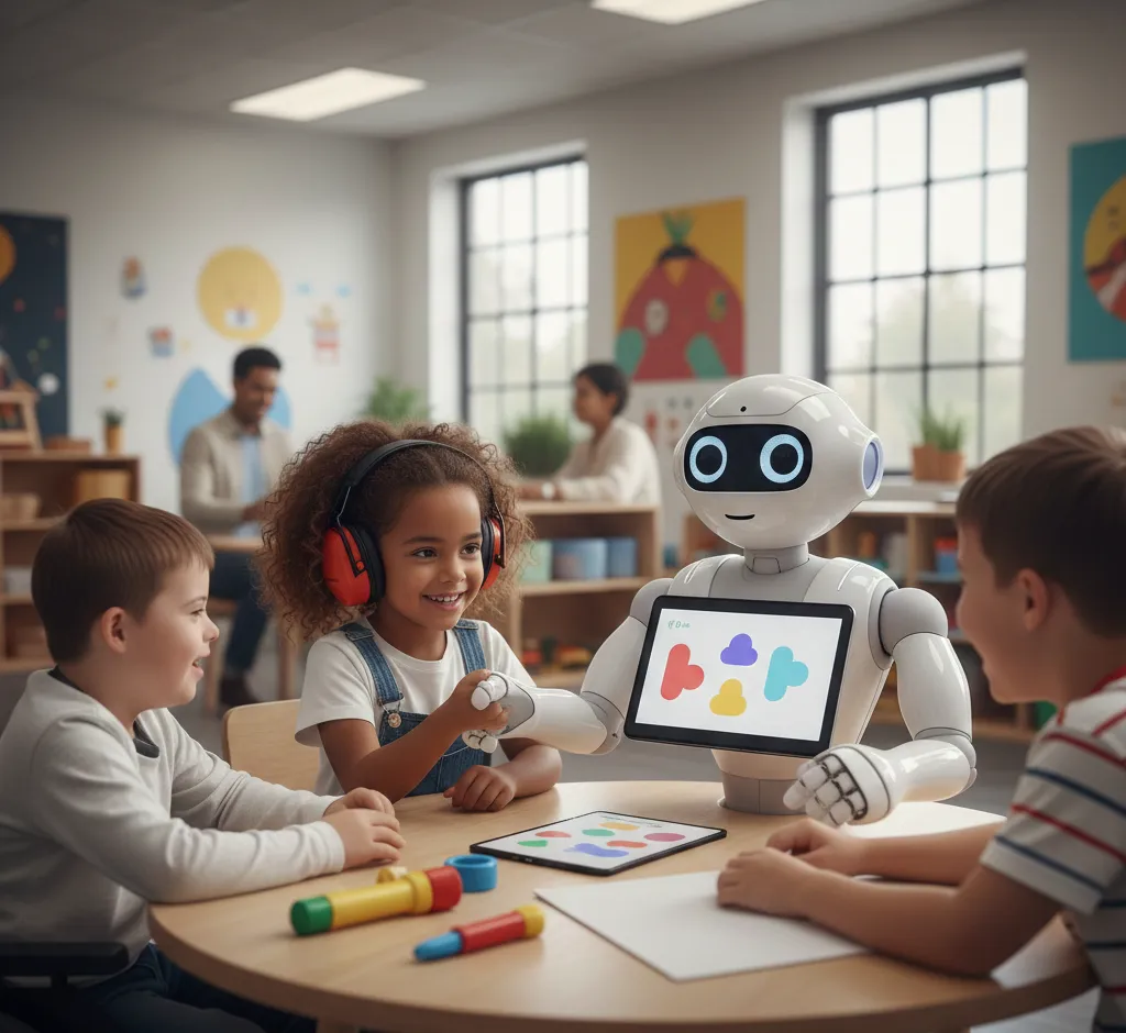 Les Robots : Des Compagnons Technologiques pour les Enfants à Besoins Spéciaux