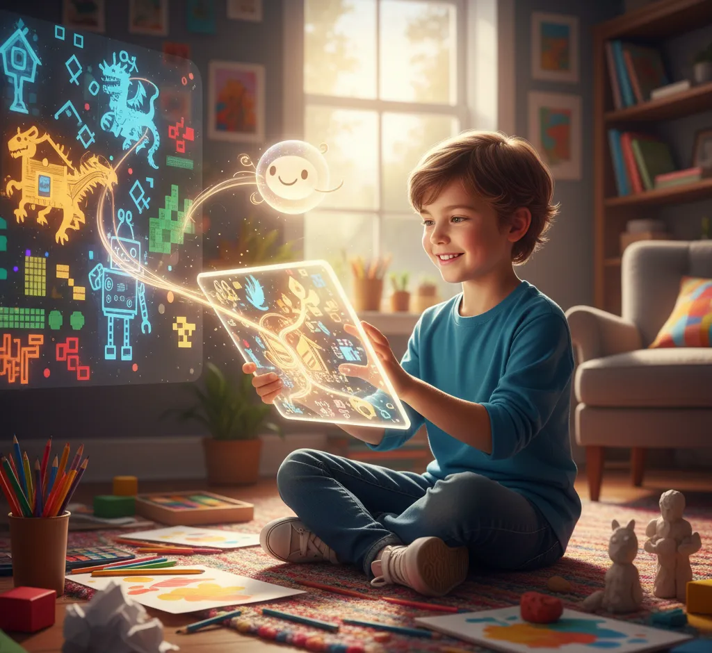 L'IA et la créativité enfantine : Un pont vers l'imagination ou une menace ?