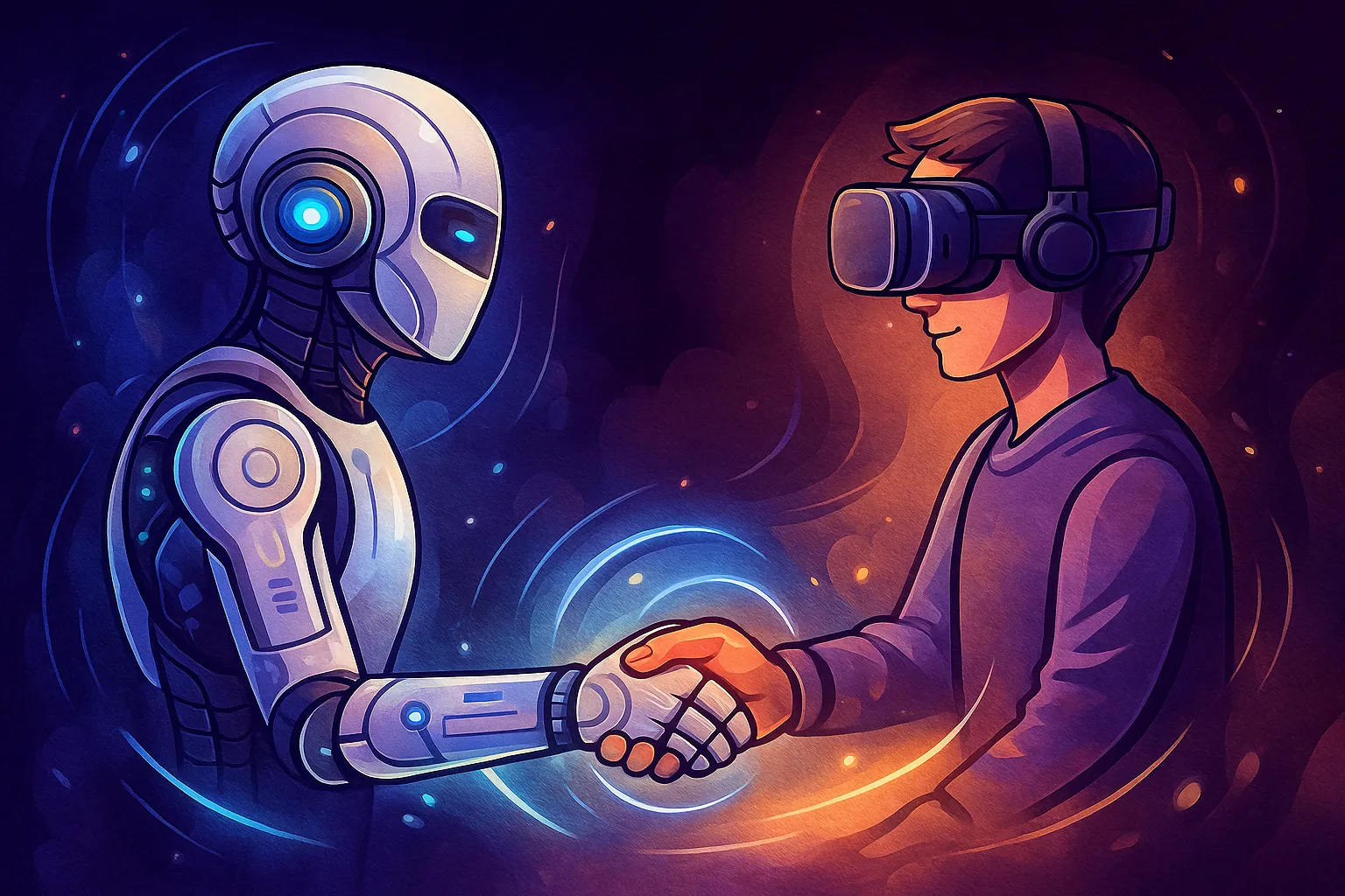 L’IA et la réalité virtuelle : une alliance qui transforme nos expériences immersives