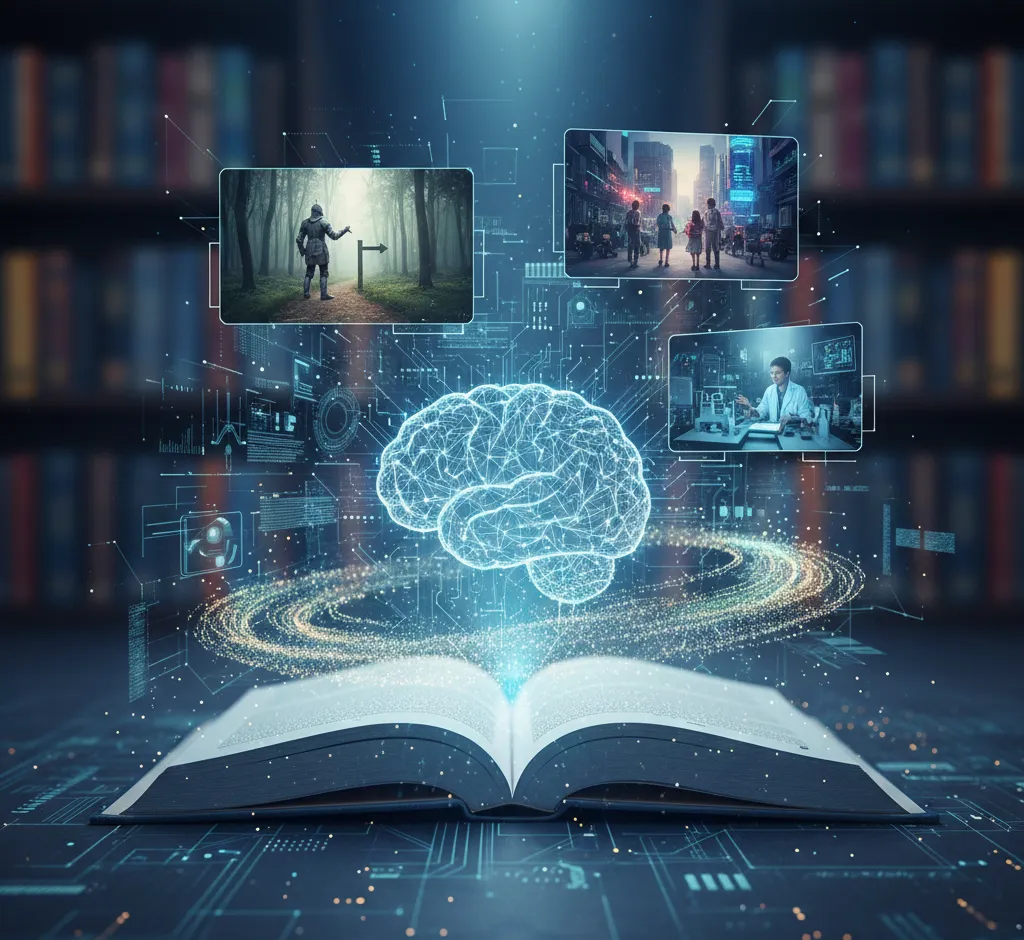 L'IA et la Révolution des Livres Interactifs : Vers une Lecture Personnalisée et Immersive