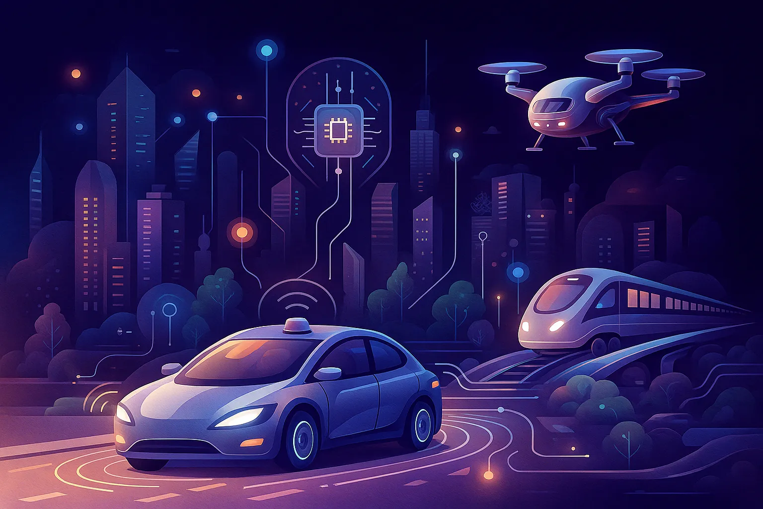 L’IA et les transports du futur : vers une mobilité intelligente et durable