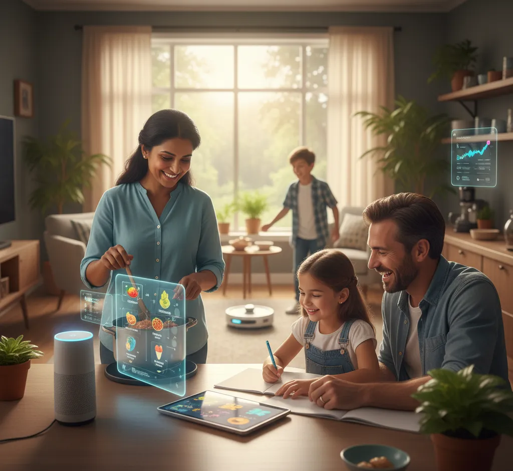 L'IA s'invite à la maison : Comment l'intelligence artificielle révolutionne les routines familiales
