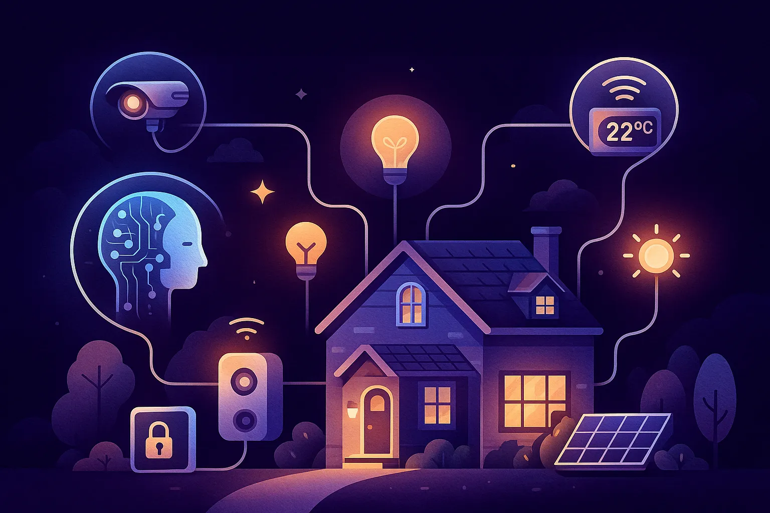 L’intelligence artificielle au cœur des maisons intelligentes : comment l’IA révolutionne notre quotidien
