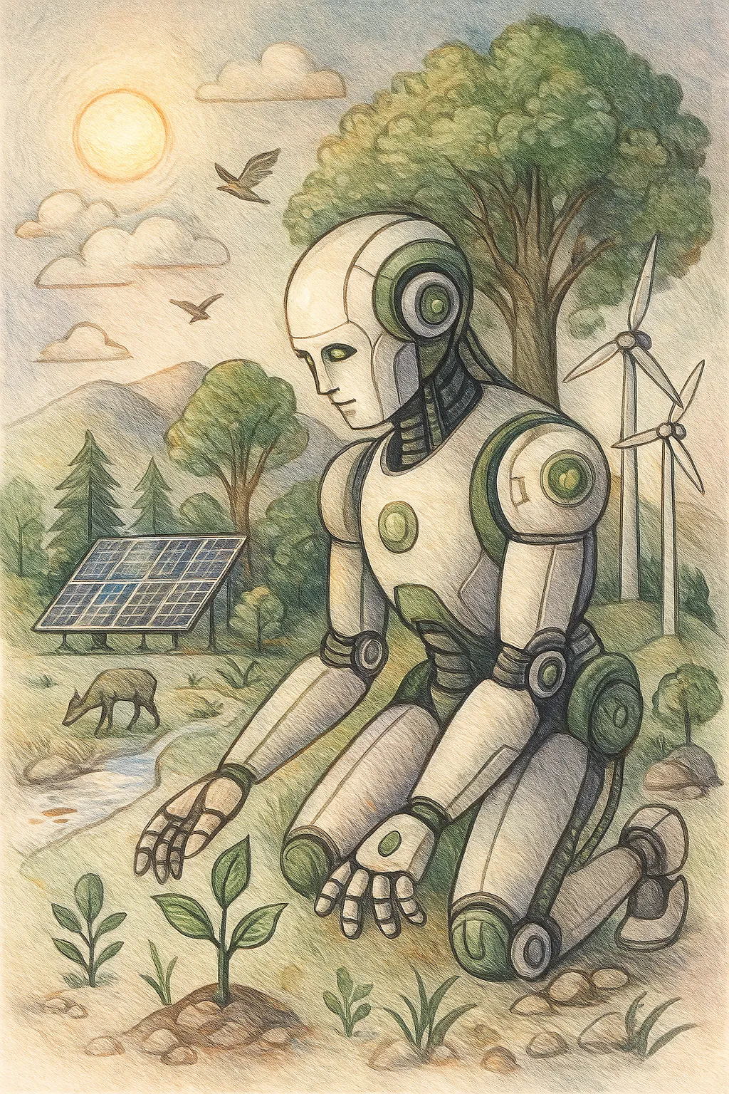L’intelligence artificielle au service de la planète : comment l’IA contribue à la protection de l’environnement