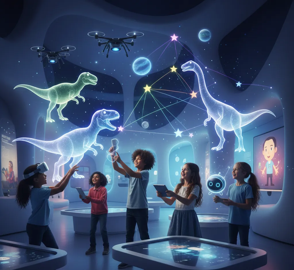 L'Intelligence Artificielle au Service de l'Émerveillement : L'IA dans les Musées pour Enfants