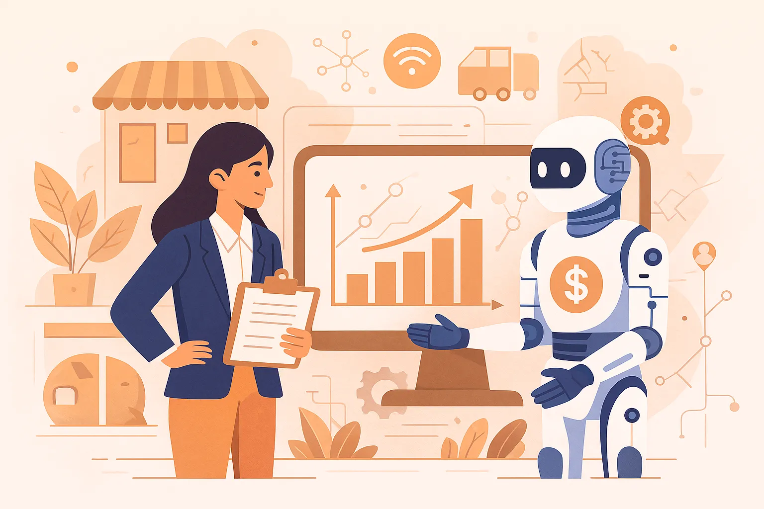 L’intelligence artificielle : le moteur des solutions commerciales modernes