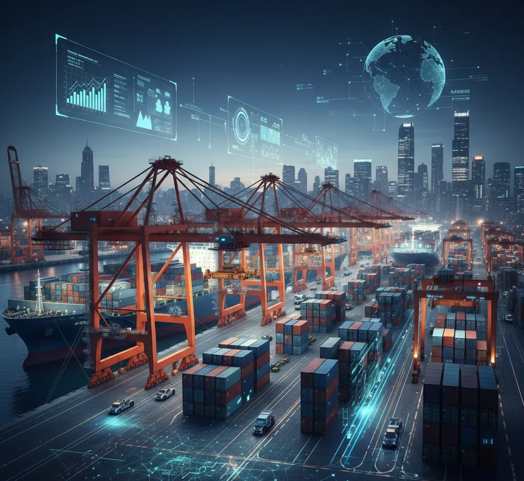 L'Intelligence Artificielle Révolutionne la Logistique Portuaire Automatisée