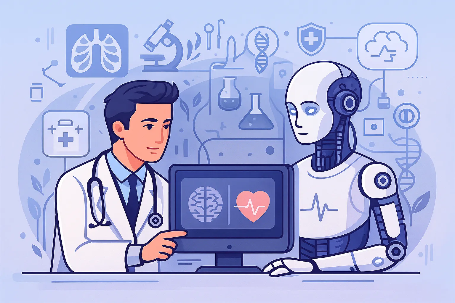 L’intelligence artificielle révolutionne les technologies médicales : vers une santé plus précise et personnalisée