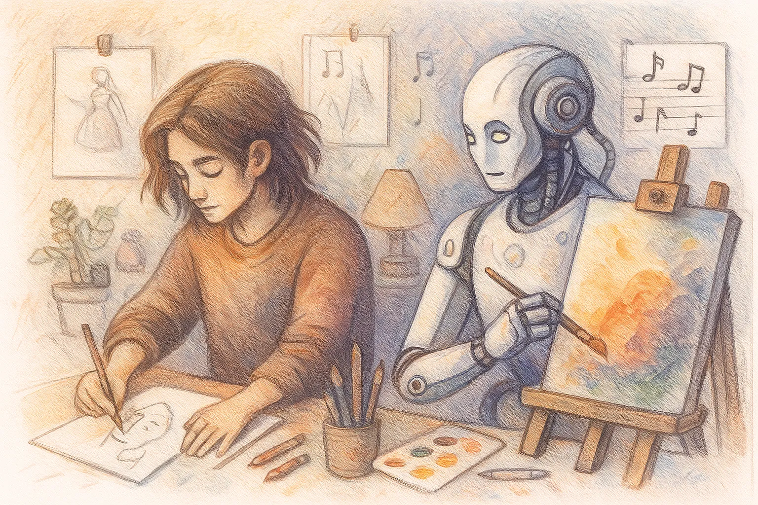 L’Intelligence Artificielle : une révolution silencieuse dans les métiers créatifs
