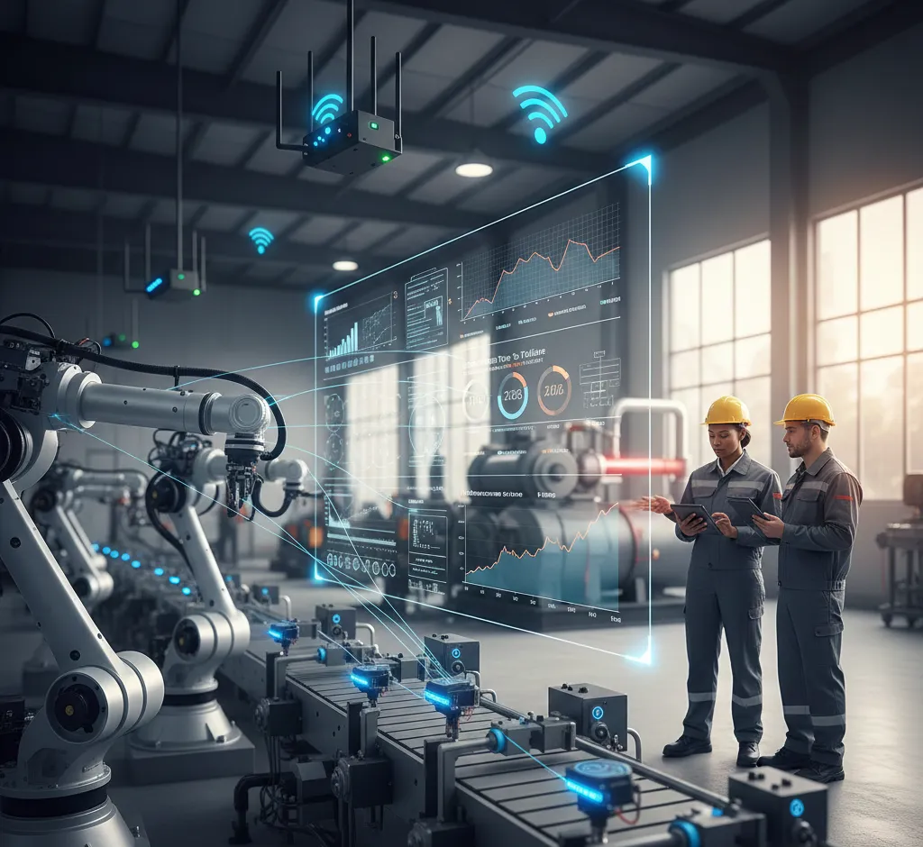 Maintenance prédictive en usine avec l’IoT : du temps d’arrêt subi à la performance continue