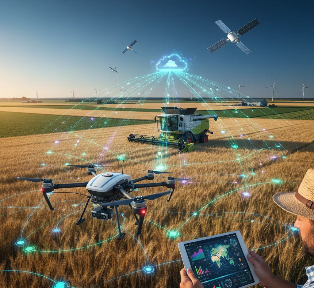 Prédiction des récoltes par satellite et IA : la nouvelle révolution agricole