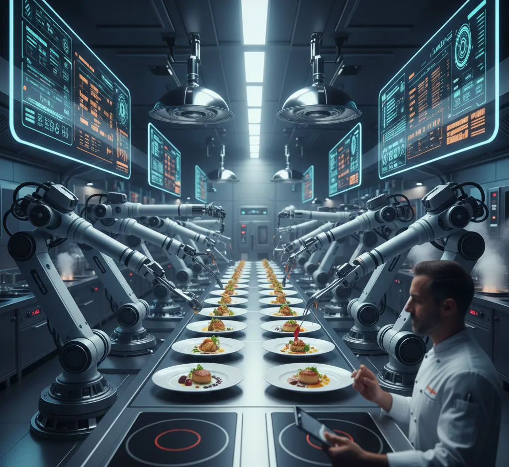 Quand les robots deviennent chefs : comment l’IA orchestre des banquets complexes