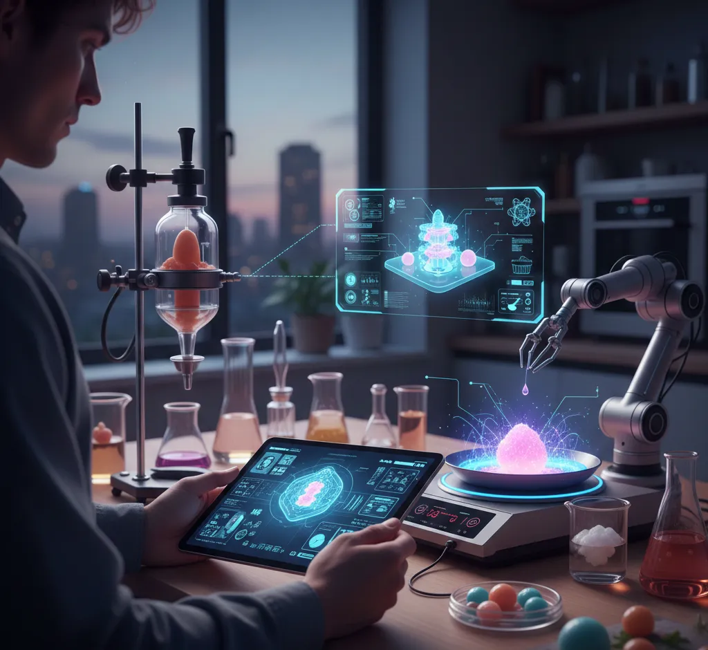 Quand l’IA entre en cuisine : la révolution de la gastronomie moléculaire à portée de tous