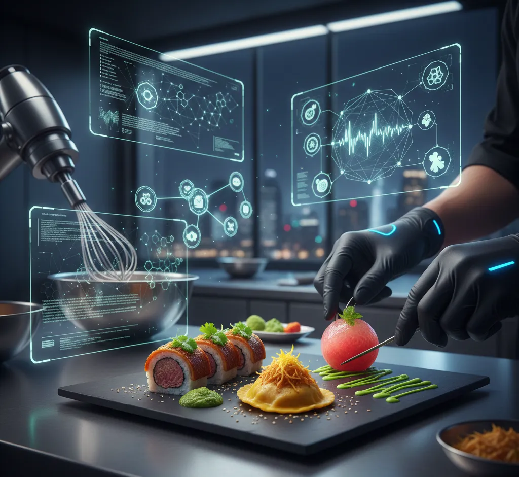 Quand l’IA Réinvente la Cuisine : Des Fusions Culinaires Inattendues et Audacieuses