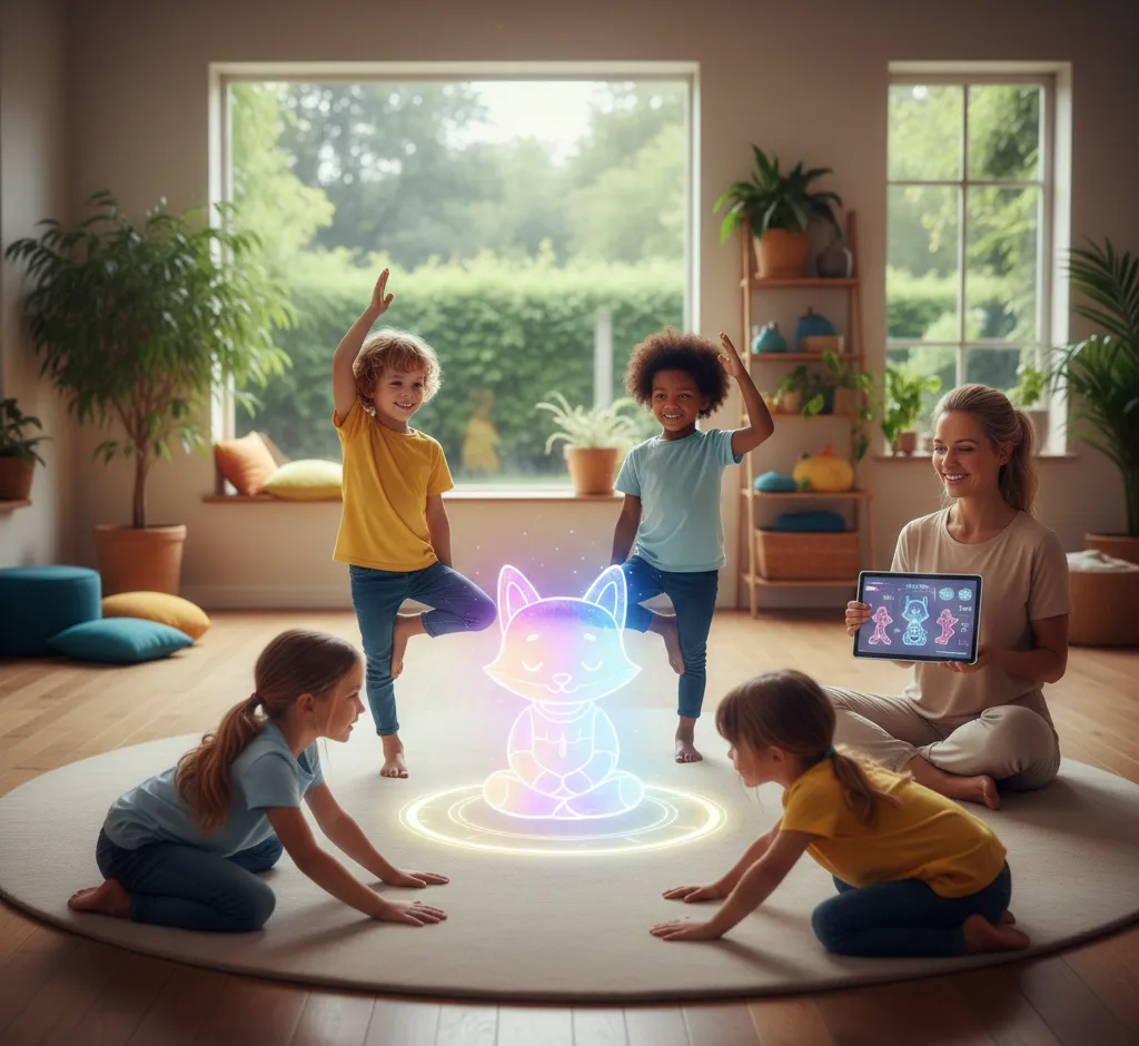 Quand l’intelligence artificielle rencontre le yoga enfantin : bienfaits, limites et bonnes pratiques