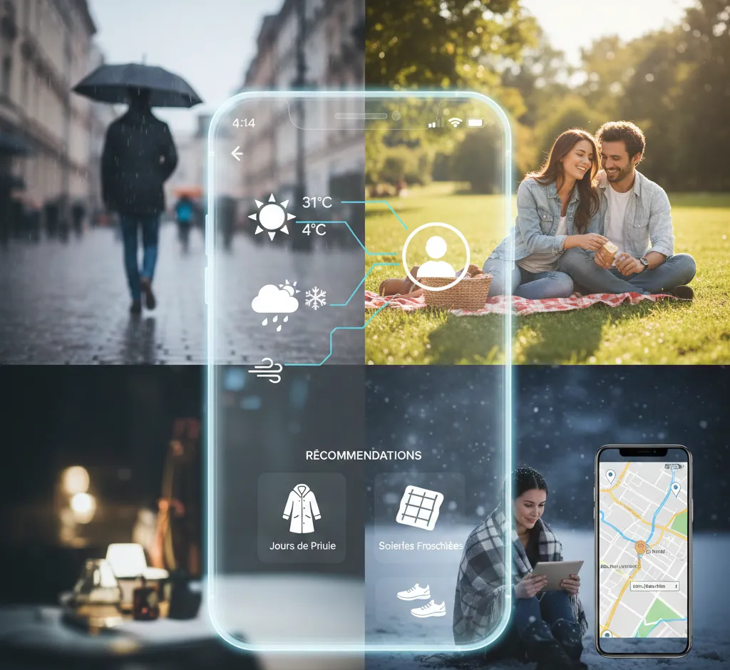 Recommandations basées sur la météo : comment personnaliser l’expérience utilisateur en temps réel