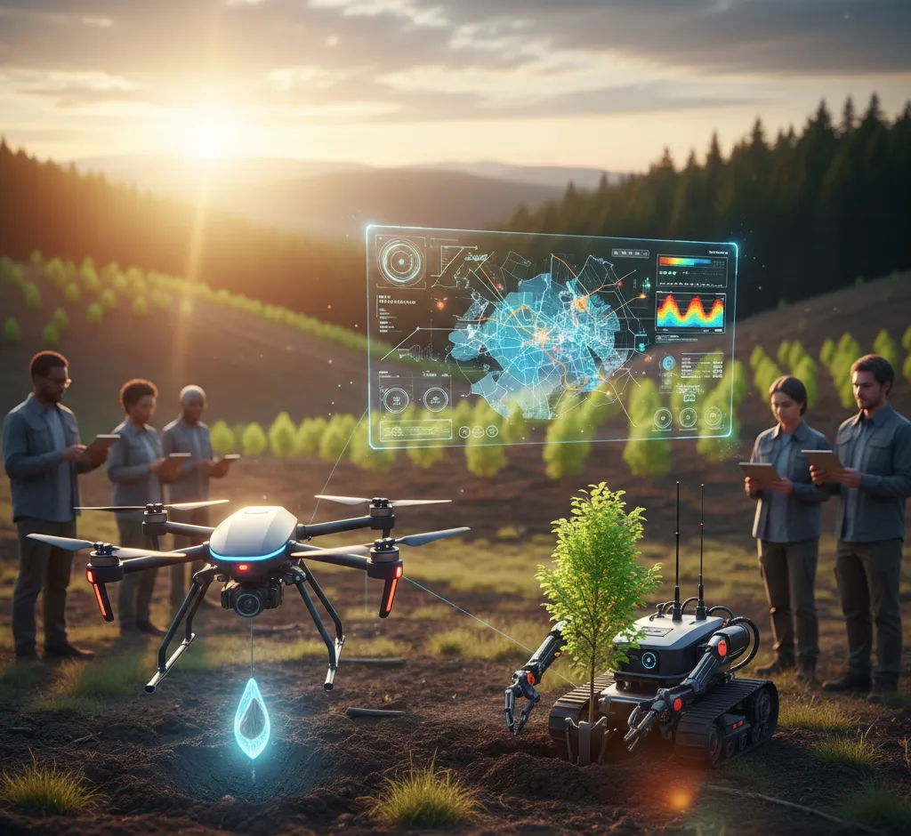 Reforestation Augmentée : Comment l'IA Révolutionne la Plantation d'Arbres pour un Avenir Durable