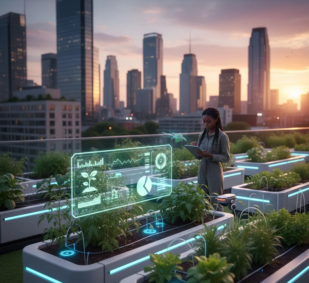 Révolution Verte Connectée : Comment l'IA Transforme le Jardinage Urbain