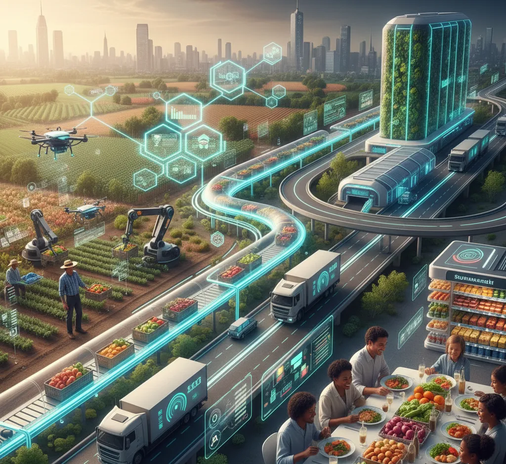 Révolutionner l'Assiette : L'Optimisation de la Chaîne d'Approvisionnement Alimentaire à l'Ère du Numérique
