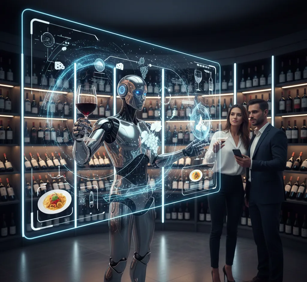 Robots cavistes : comment l’IA révolutionne la sélection des vins