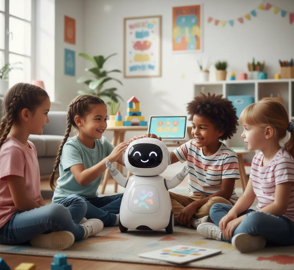 Robots Émotionnels pour Enfants : Compagnons du Futur pour un Développement Harmonieux